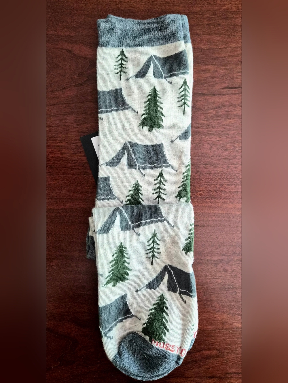 Mossy Oak PR Outdoor Tent Pattern Medium Length Socks NEW